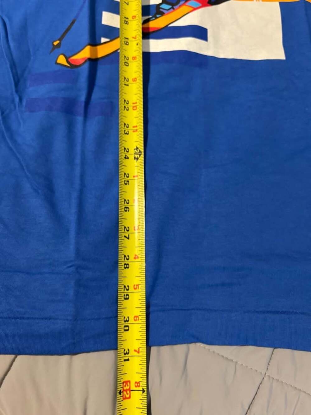 Vtg 1998 Nagano Olympics IBM Skiing T-Shirt L Fruit of the Loom NOS Unworn USA - Picture 7 of 8